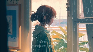 外面是晴天心却下着雨