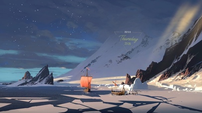 暴风雪后的阳光