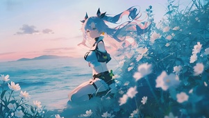 妮可·德玛拉-4k插画