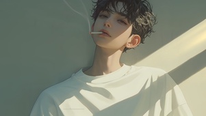 慵懒大男孩