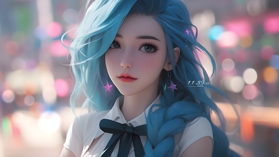 4K清纯气质金克斯