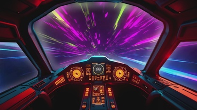 4K穿越科幻隧道