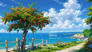 去海边旅行