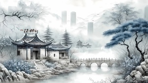 水墨江南