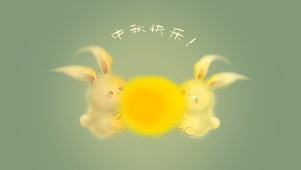 兔几的月亮（护眼、简约）