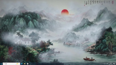 山舍轻语-桌面主题