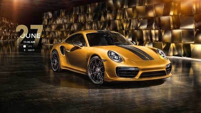 保时捷911高清黄耀光
