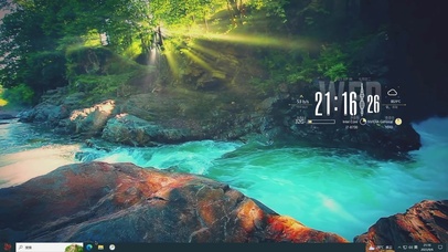 丁达尔溪流主题