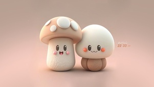 可爱小蘑菇