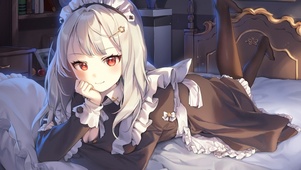 可爱女仆装