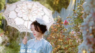 贵妇装女孩壁纸【超高清】