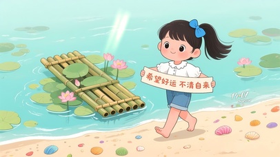 希望好运不请自来