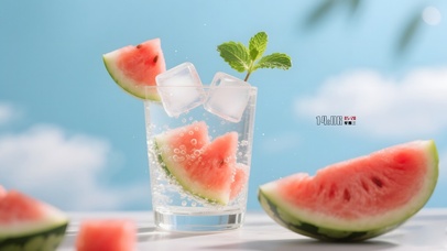 夏日西瓜汁