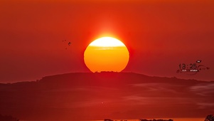 夕阳风景