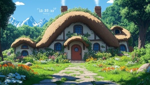 清新草屋