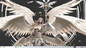 金发天使女王 天使之翼