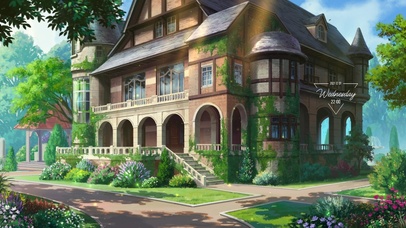 唯美废弃的房屋