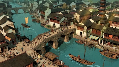 复古风 市集  古镇 大运河