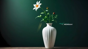 4k简约鲜花