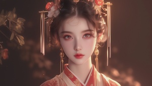 国风古韵女孩