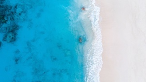 清新海面