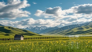 治愈草原风景