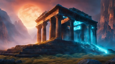 遗忘之地的神庙残骸突然灵光复苏