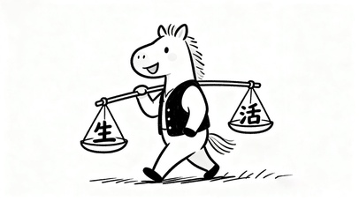 负重前行的小马