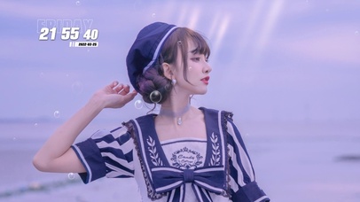 4K清纯好看美女