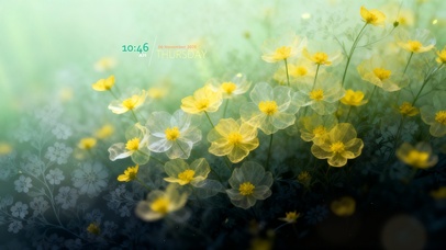 4K清新意境 唯美印象 小黄花