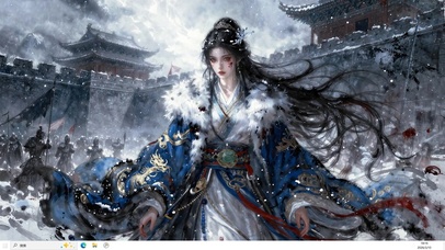 4k古风帅气美女