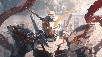 4K高清 独角兽高达-破