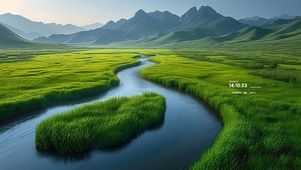 青青草原河流