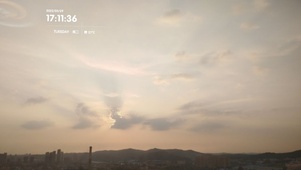 傍晚天空~