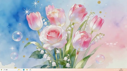 治愈玫瑰花