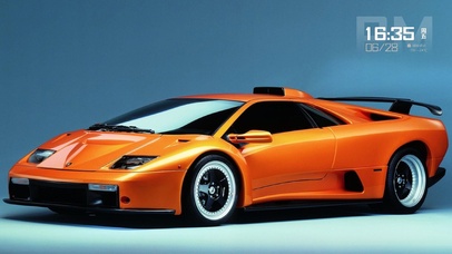 兰博基尼复古跑车