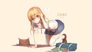 唯美可爱JK女孩