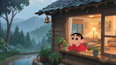 雨天小新