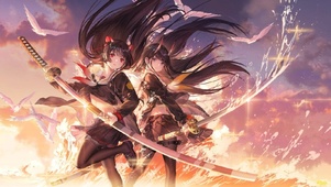双刀少女