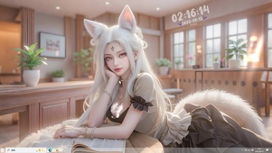 猫耳女仆小白