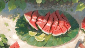 夏日西瓜