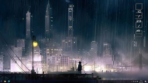 雨中之城