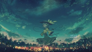 夜空流行少女