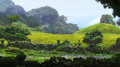 4K唯美治愈绿色田园