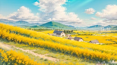 唯美治愈乡村田园