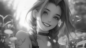 爱笑的女孩