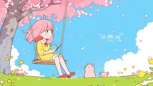 樱花树下