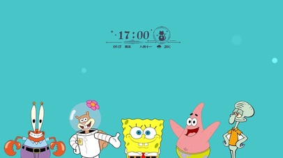 简约海绵宝宝壁纸