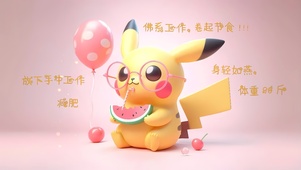 佛系皮卡丘