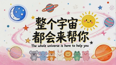 整个宇宙都会来帮你